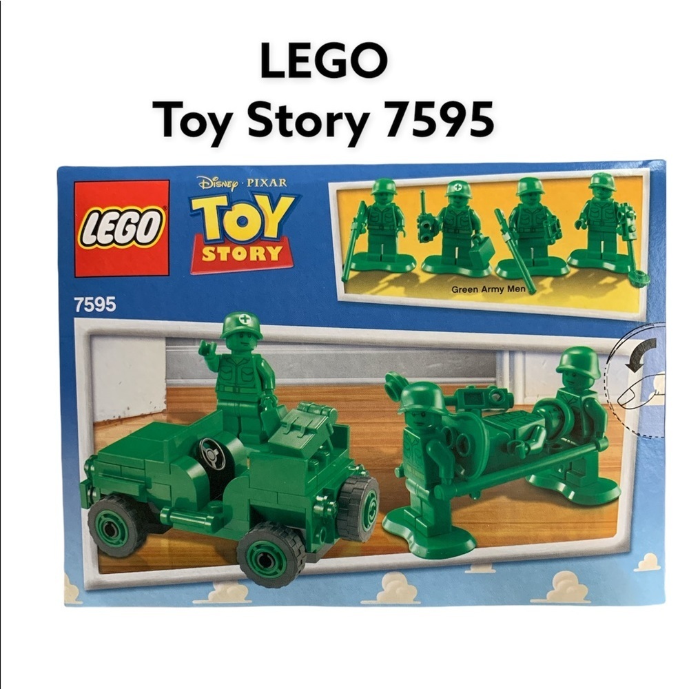 Lego 7595 Toy Story Army Men on Patrol NWT